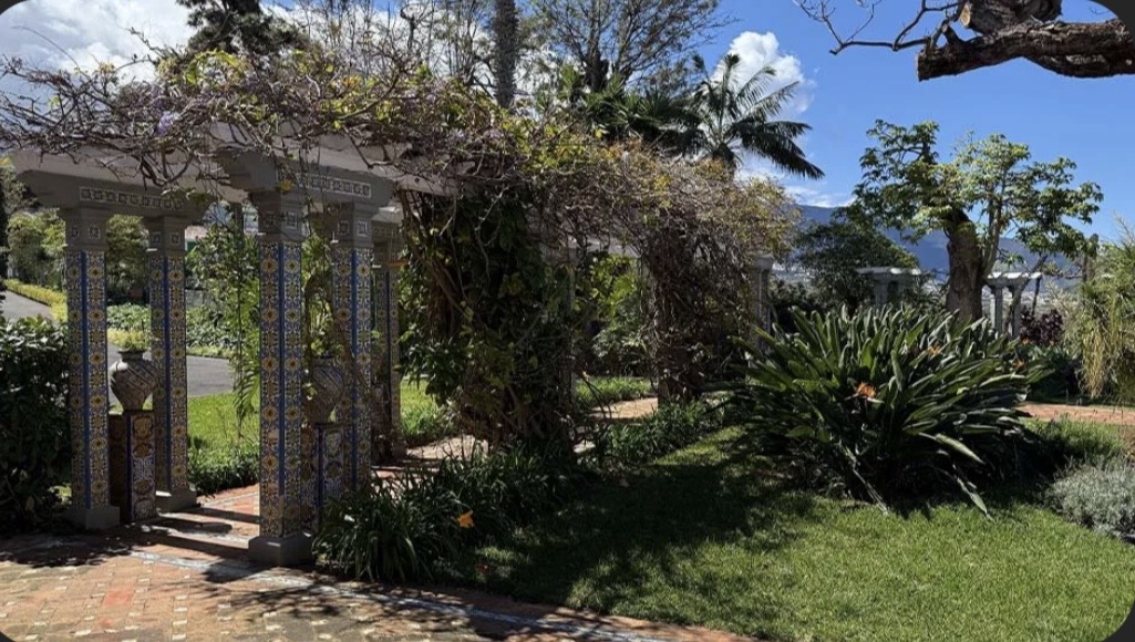 Pergola im Außenbereich